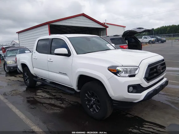 2023 Toyota Tacoma SR5, VIN 3TMAZ5CN5PM214262 — Rear end
