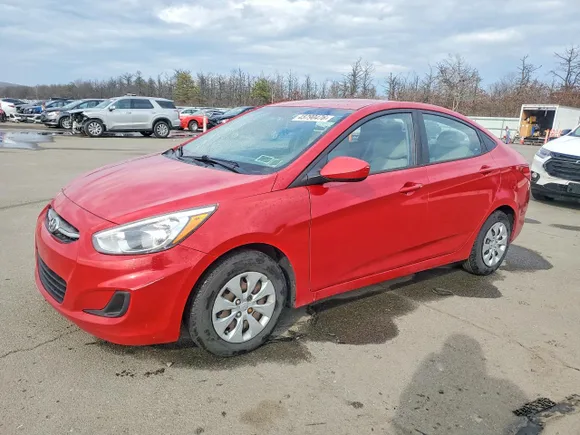 2016 Hyundai Accent SE, VIN KMHCT4AE9GU119766 — Front end