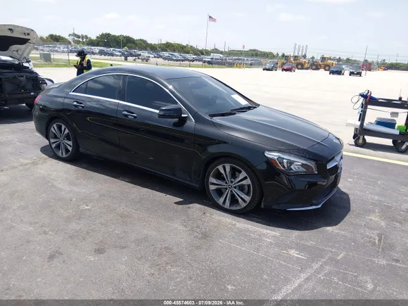 2019 Mercedes-Benz CLA 250, VIN WDDSJ4GB3KN709117 — Water / flood