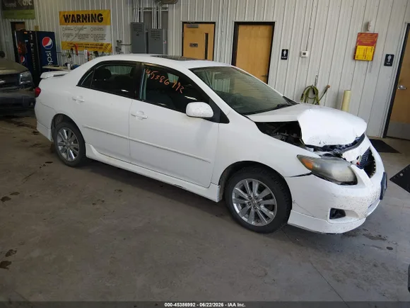 2010 Toyota Corolla S, VIN 1NXBU4EE3AZ304812 — Front end