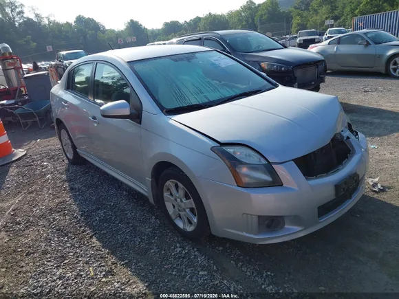 2012 Nissan Sentra S, VIN 3N1AB6AP0CL710538 — Front end