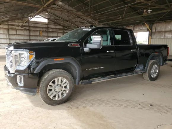2021 GMC Sierra 3500HD Denali, VIN 1GT49WEY3MF192459 — Prior damage history