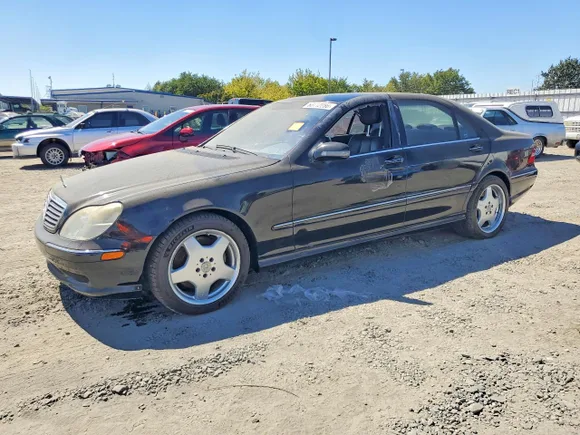 2002 Mercedes-Benz S 55 AMG, VIN WDBNG73J32A293676 — Side