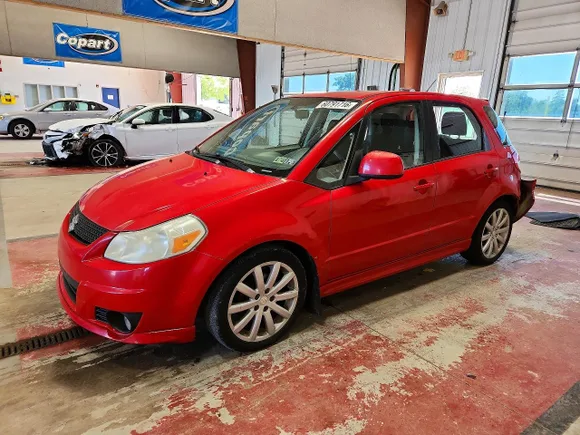 2011 Suzuki SX4 Sportback, VIN JS2YA5A58B6300172 — Rear end