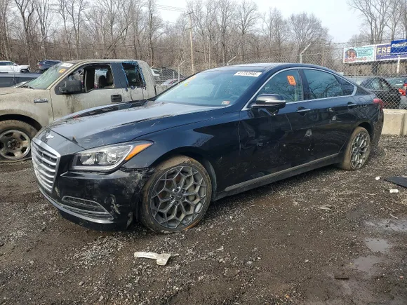 2015 Hyundai Genesis 3.8L, VIN KMHGN4JE1FU035841 — Biohazard / chemical