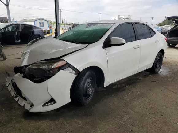 2017 Toyota Corolla LE, VIN 5YFBURHE3HP689406 — Front end
