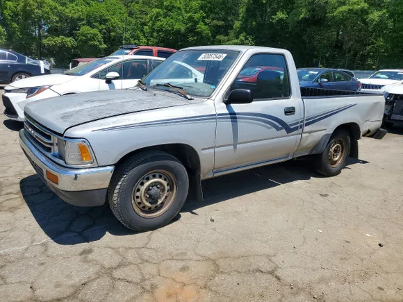 1989 Toyota Pickup DX, VIN JT4RN81P0K0019007 — Rear end