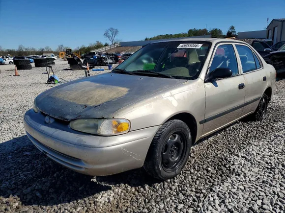 2002 Chevrolet Prizm Lsi, VIN 1Y1SK52872Z403504 — Rear end