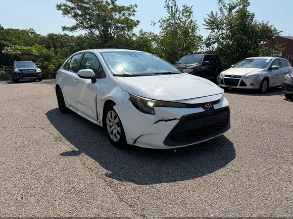 2020 Toyota Corolla LE, VIN 5YFEPRAE0LP039004 — All over