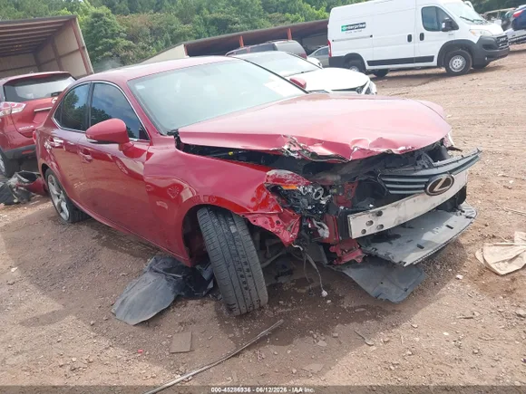 2014 Lexus IS 350, VIN JTHBE1D20E5004084 — Front end