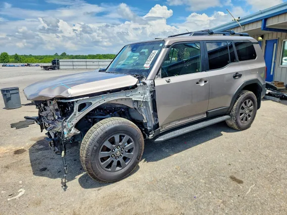 2025 Toyota Land Cruiser, VIN JTEABFAJ8SK044422 — Front end