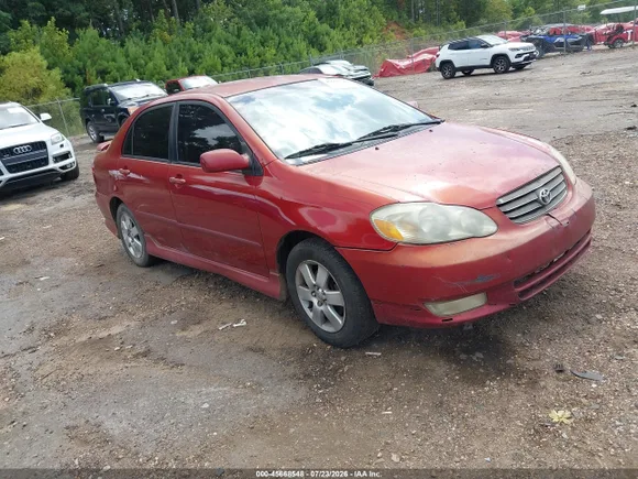 2004 Toyota Corolla LE, VIN 2T1BR32E24C260551 — Normal wear