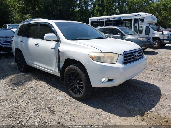 2009 Toyota Highlander Limited, VIN JTEES42A292123731 — Side