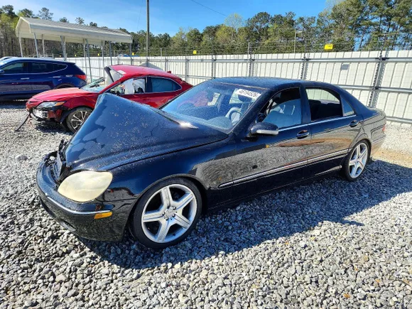 2002 Mercedes-Benz S 430, VIN WDBNG70J02A281912 — Front end