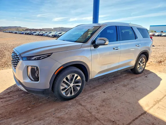 2021 Hyundai Palisade SEL, VIN KM8R24HE1MU306370 — Prior damage history