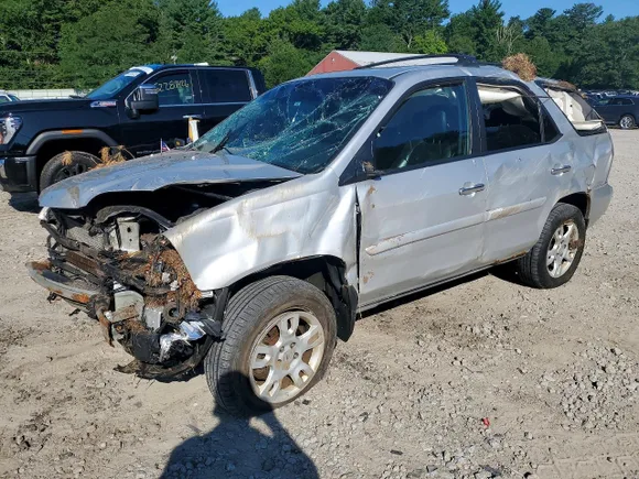 2005 Acura MDX Touring, VIN 2HNYD18985H501232 — Rollover
