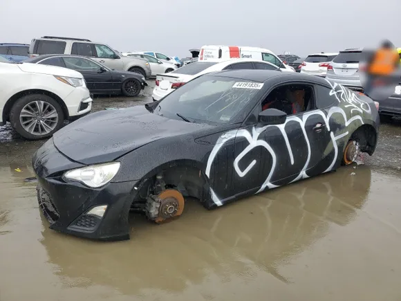 2013 Scion FR-S, VIN JF1ZNAA1XD2720704 — Vandalism