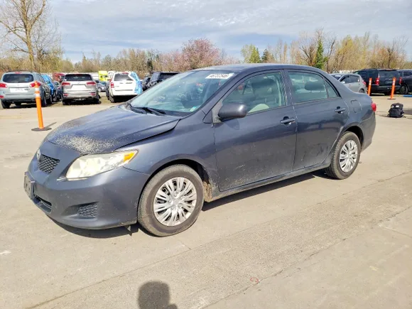 2010 Toyota Corolla LE, VIN 1NXBU4EE9AZ282444 — Front end