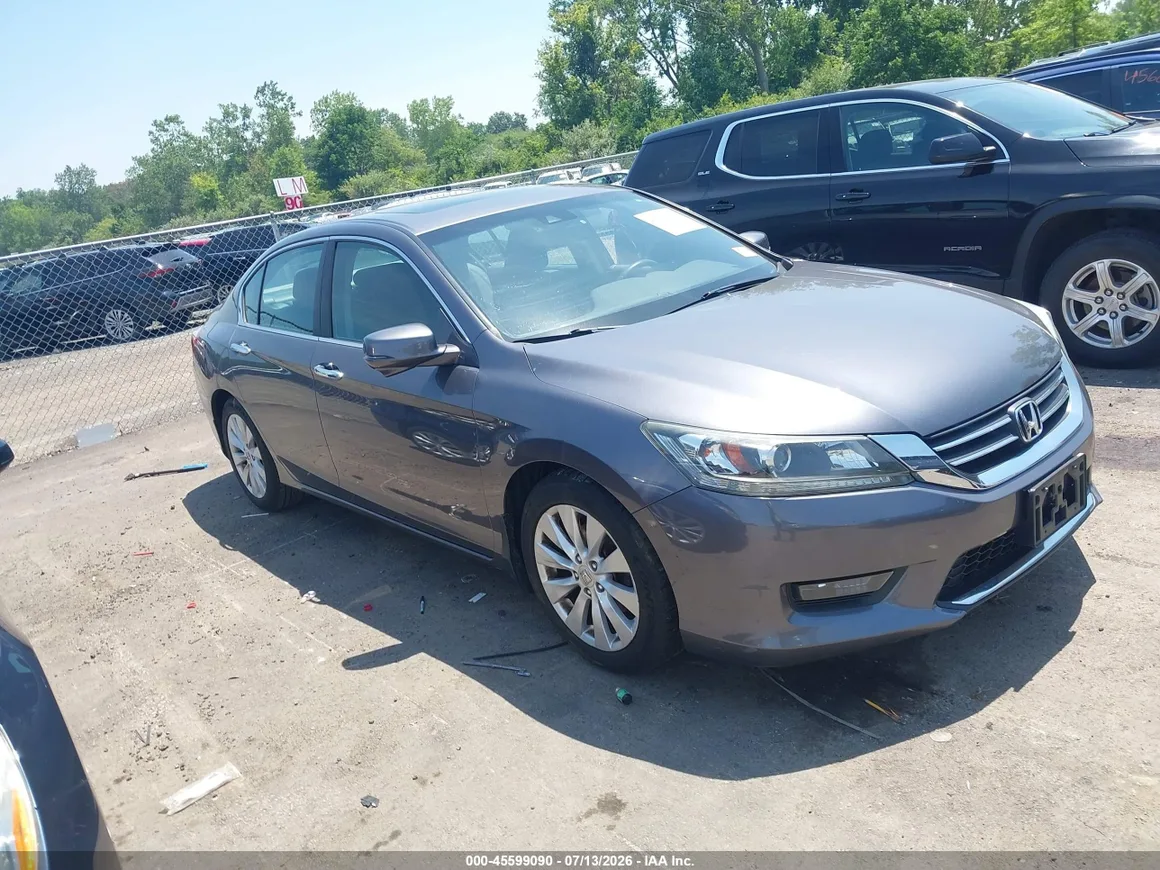 2014 Honda Accord EX-L, VIN 1HGCR2F80EA209544 — Auction photo 1 of 5
