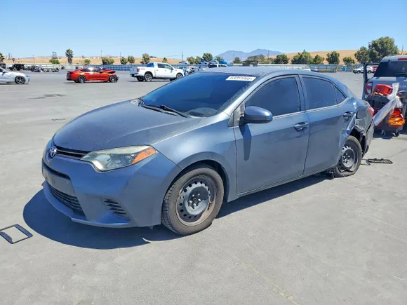 2015 Toyota Corolla S Plus, VIN 5YFBURHE1FP220974 — Rear end