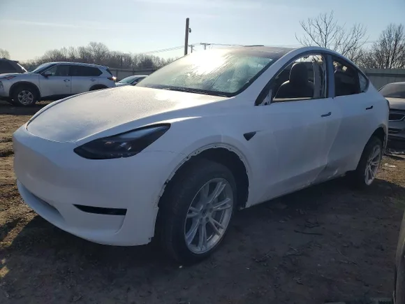 2023 Tesla Model Y Long Range, VIN 7SAYGDEE9PA109305 — Stripped