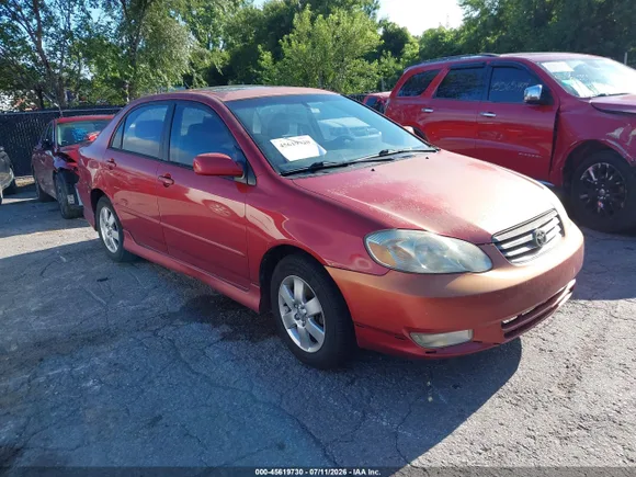 2004 Toyota Corolla CE, VIN 1NXBR32E54Z333331 — Normal wear