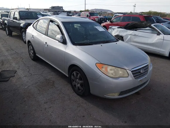 2008 Hyundai Elantra GLS, VIN KMHDU46D88U554491 — Normal wear