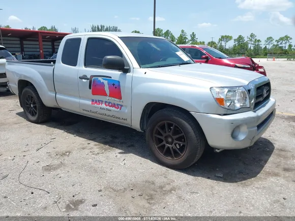 2005 Toyota Tacoma, VIN 5TETX22N25Z060799 — Rear end