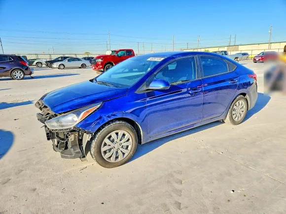 2022 Hyundai Accent SE, VIN 3KPC24A66NE186059 — Front end