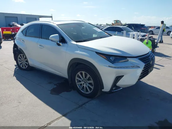 2021 Lexus NX 300, VIN JTJDARBZXM5032572 — Rear end