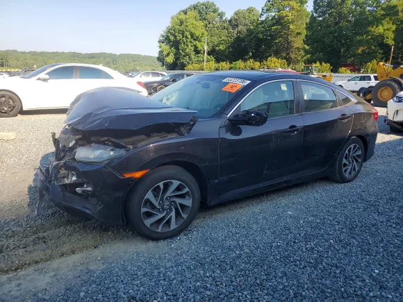 2018 Honda Civic EX, VIN 19XFC2F79JE004493 — Front end