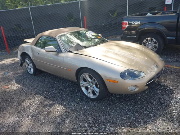 2003 Jaguar XK, VIN SAJDA42C132A31395 — Rear end