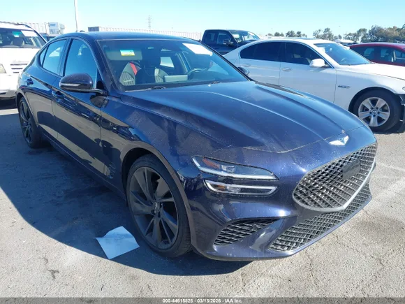 2023 Genesis G70 2.0T, VIN KMTG34TA1PU115146 — Undercarriage