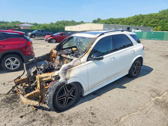 2020 Mercedes-Benz GLE 350, VIN 4JGFB4KEXLA121343 — Burn