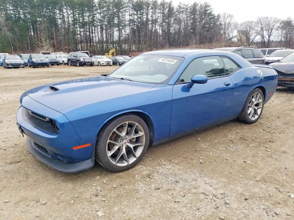 2022 Dodge Challenger GT, VIN 2C3CDZJG6NH254448 — Interior fire