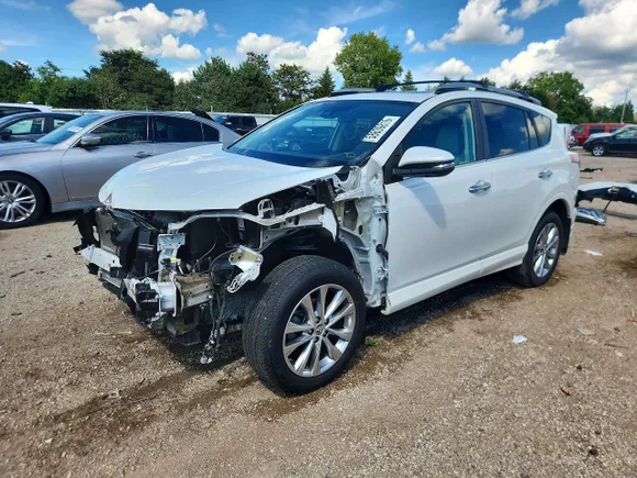 2017 Toyota RAV4 Limited, VIN 2T3DFREV7HW561800 — Front end