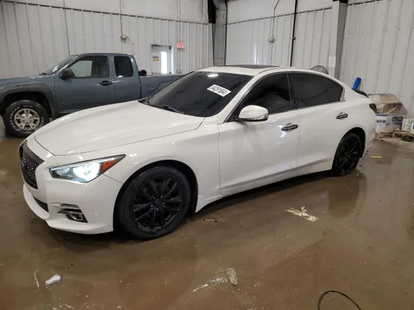 2015 Infiniti Q50 Premium, VIN JN1BV7ARXFM411488 — Missing or altered VIN