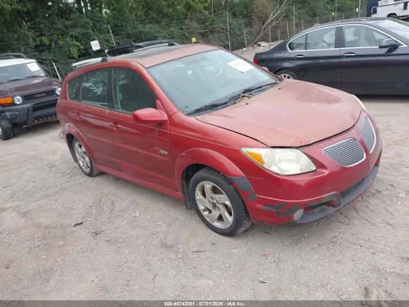 2007 Pontiac Vibe, VIN 5Y2SL65857Z407609 — Normal wear