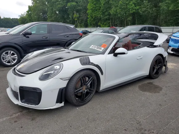2018 Porsche 911 Carrera, VIN WP0CA2A90JS138078 — Water / flood