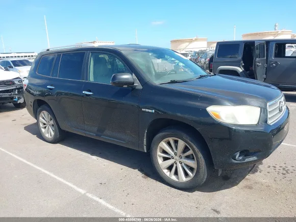 2008 Toyota Highlander Limited, VIN JTEEW44A782005965 — Normal wear