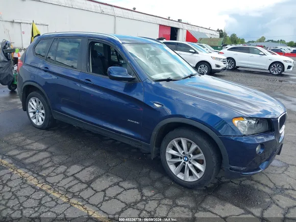 2013 BMW X3 xDrive28i, VIN 5UXWX9C54D0A10359 — Biohazard / chemical