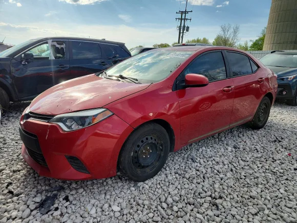 2014 Toyota Corolla S Plus, VIN 2T1BURHE5EC017360 — Front end