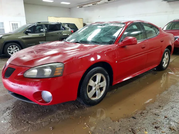 2008 Pontiac Grand Prix, VIN 2G2WP552981149847 — Roof