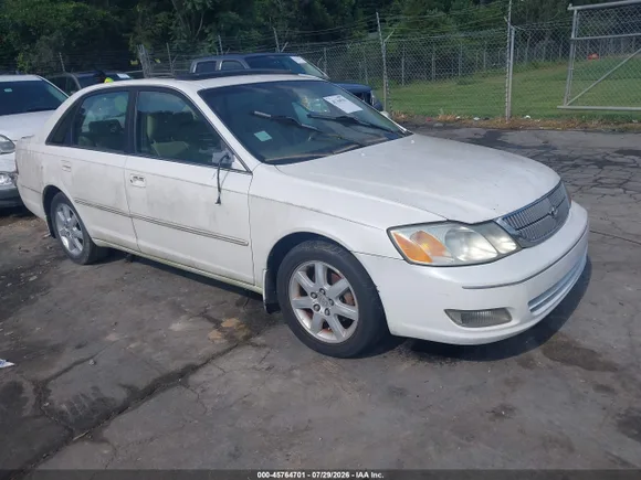 2001 Toyota Avalon XLS, VIN 4T1BF28B41U125131 — Normal wear