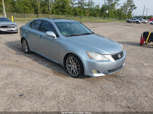 2008 Lexus IS 250, VIN JTHBK262282078706 — Mechanical