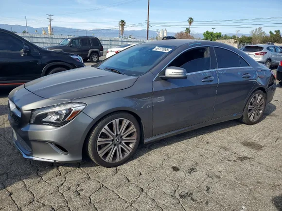 2018 Mercedes-Benz CLA 250, VIN WDDSJ4EBXJN557046 — Rear end