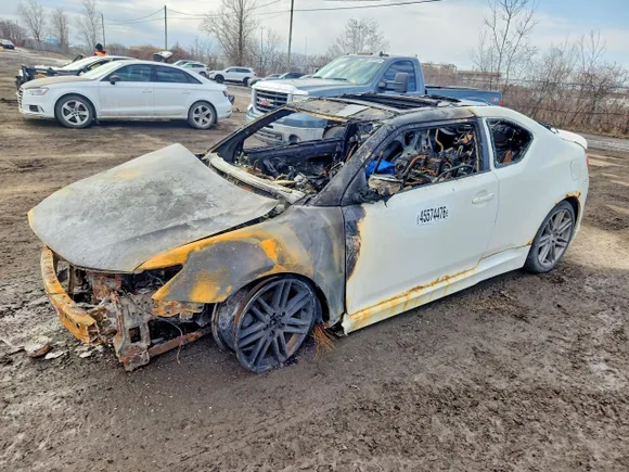 2011 Scion tC, VIN JTKJF5C78B3010049 — Burn