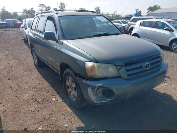 2006 Toyota Highlander Limited, VIN JTEEP21A660163955 — Normal wear