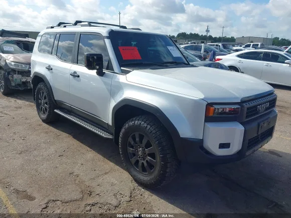 2025 Toyota Land Cruiser, VIN JTEABFAJ1SK044715 — Theft recovery