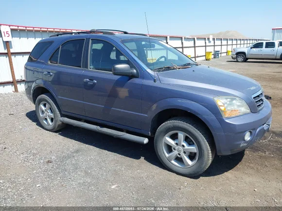 2007 Kia Sorento EX, VIN KNDJD736175675578 — Side